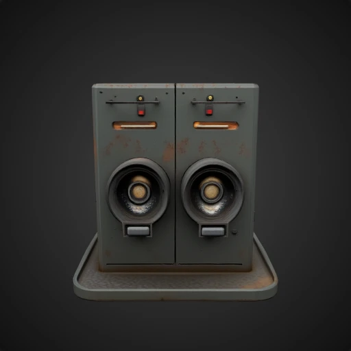 3D model preview of Industrial Drone Docking Station